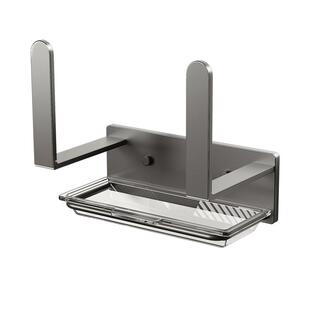 锅盖架免打孔壁挂式厨房家用墙上农村大锅盖放置器菜板架收纳架子