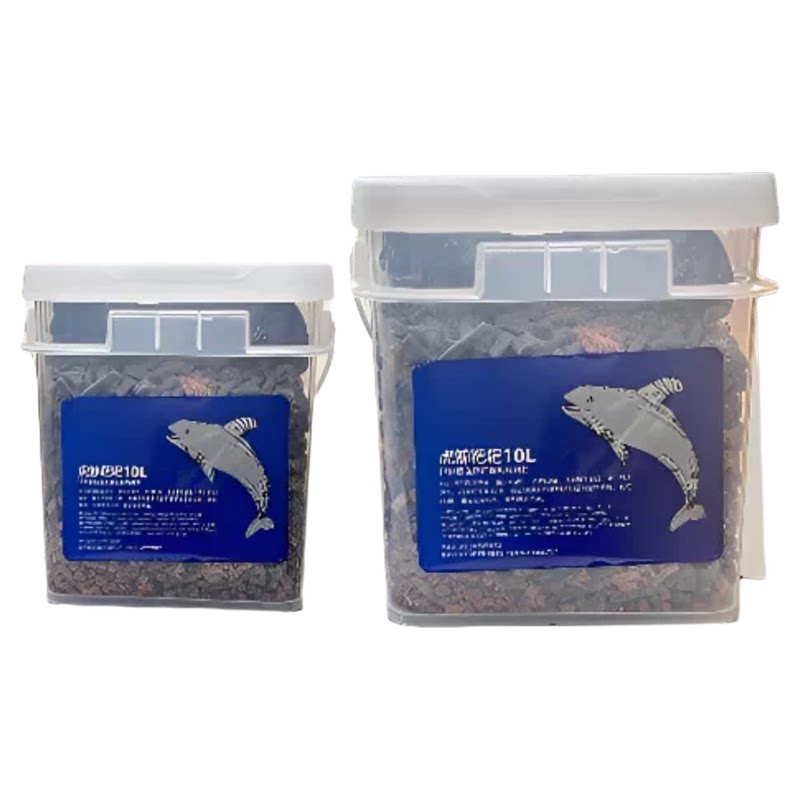 虎鲸滤材粑粑原矿龙鱼鱼缸培菌屋