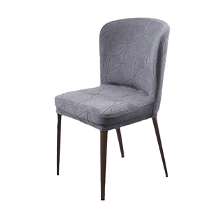 加厚贝勒椅子套罩弧形通用餐椅套靠背一体全包凳子防尘套四季通用