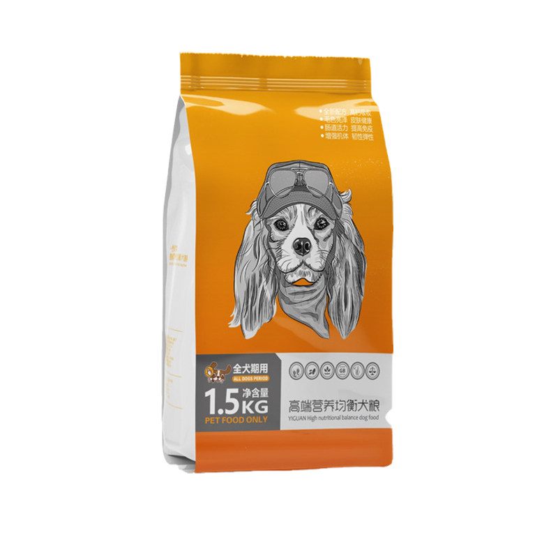 一贯大型犬狗粮通用型泰迪萨摩耶狗全价膨化粮