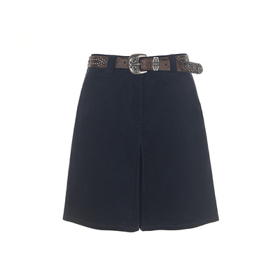 wanatry灯芯绒含腰带百搭五分裤