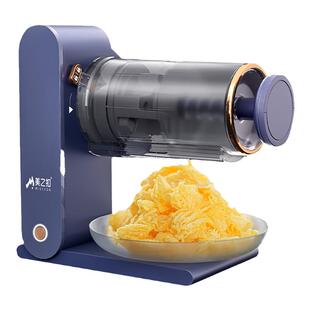 绵绵冰沙机家用小型刨冰雪花冰机充电刨冰机火锅店商用碎冰机摆摊