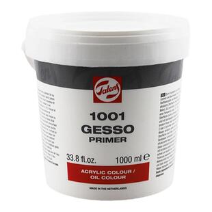 进口泰伦斯油画底料塑形膏TALENSl丙烯画通用底料阿姆斯特丹塑型膏大桶1001GESSO通用底料1003塑形膏1000ml
