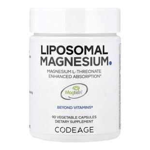 Codeage脂质体 L-苏糖酸镁软磷脂镁补充剂睡眠记忆情绪