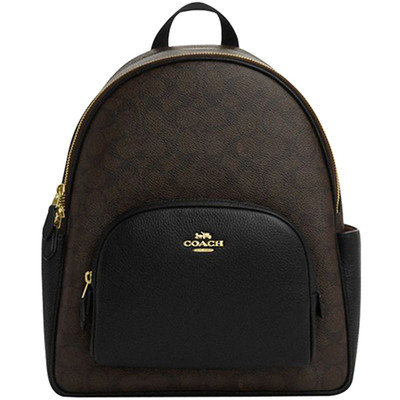 COACH/蔻驰女款老花经典双肩书包