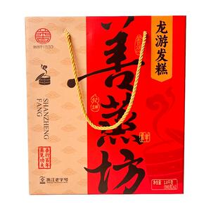 善蒸坊龙游发糕礼盒真空装1800g