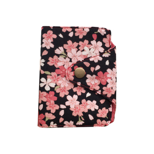 自制手工日系卡通复古文艺布艺公交交通银行卡名片门禁收纳包卡包