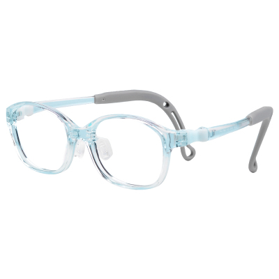 儿童近视眼镜框架男女款超轻硅胶