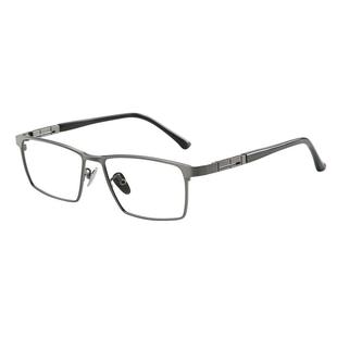 木川145mm商务纯钛眼镜男款近视方框弹性镜腿可配度数男士眼睛框