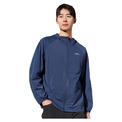 Joma防蚊防晒衣男UPF100+户外钓鱼跑步骑行连帽凉感速干运动外套