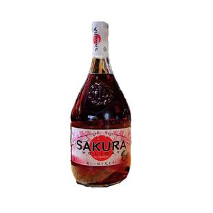 俄罗斯进口桑格利亚女士果酒9°樱桃石榴味1升大瓶女生甜酒利口酒