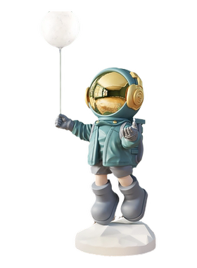 创意宇航员摆件客厅大型落地太空
