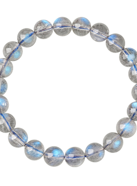 收藏级天然正品月光石手串