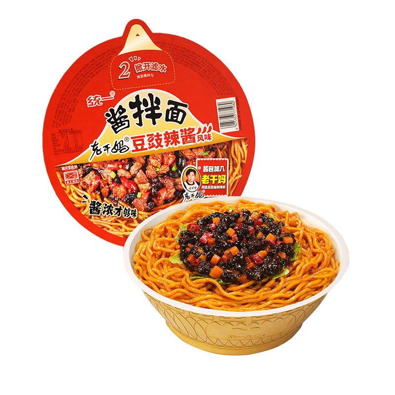 统一老干妈联名贵州豆豉拌面