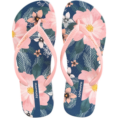 Hotmarzz黑玛人字拖女防滑凉拖鞋