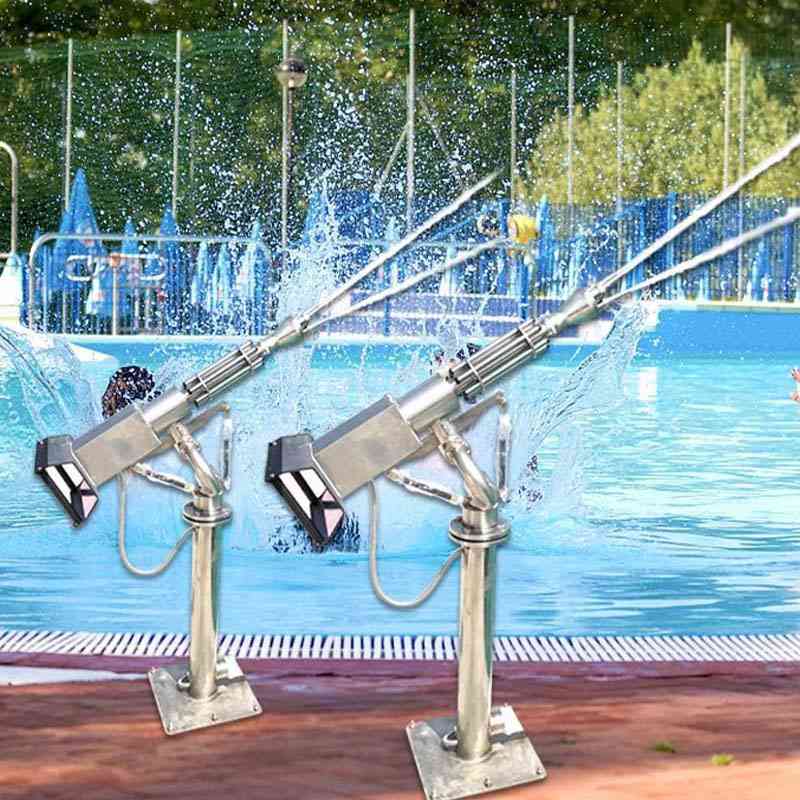 游乐园水上乐园高压水枪水炮旋转加特林喷水网红互动水枪戏水设施