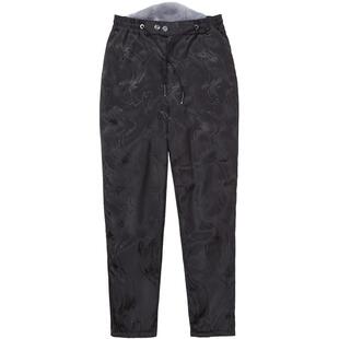 獭兔皮毛一体裤子女冬季高腰裘皮棉裤中老年加绒内穿皮草东北皮裤