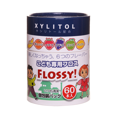 flossy日本进口独立包装牙线棒