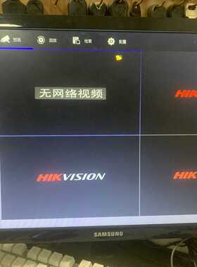 门市到期出闲置海康DS-7804N-K1/C（D)四路硬盘录