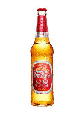 【破损包赔】重庆88啤酒320ML低度清爽火锅烧烤夜宵聚餐专用酒水