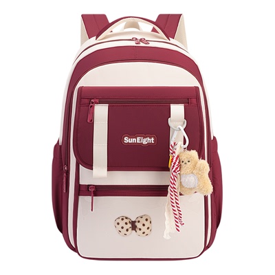 阳光8点/suneight初中生书包女中学痛包外出背包袁班长同款#8655