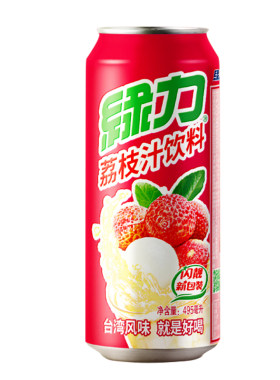 绿力国产果汁系列饮料
