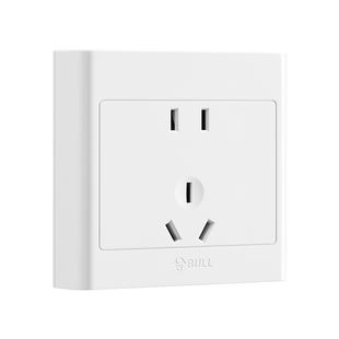 公牛明装底盒86型开关插座电源盒超薄墙壁接线盒装饰遮挡明盒底座