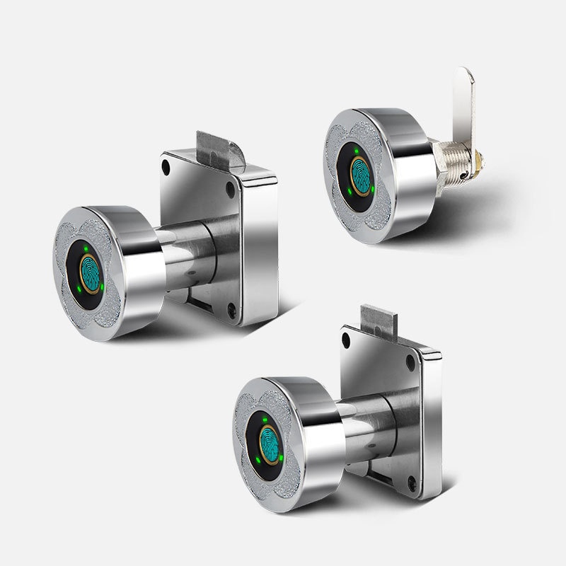 抽屉指纹锁电子智能文件柜子信箱柜门鞋柜物密码双开柜衣柜锁置锁