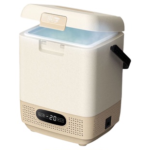 新款志高12升压缩机制冷车载冰箱手提/便携设计露营等多场景适用