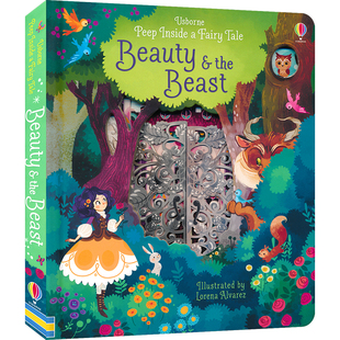 尤斯伯恩偷偷看里面系列 Usborne Peep Inside A Fairy Tale 儿童经典童话故事绘本 科普翻翻书 幼儿百科英语启蒙读物 英文原版