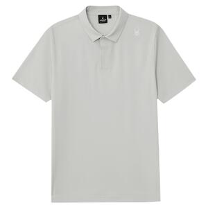 蜘蛛春夏男印花凉感短袖翻领POLO
