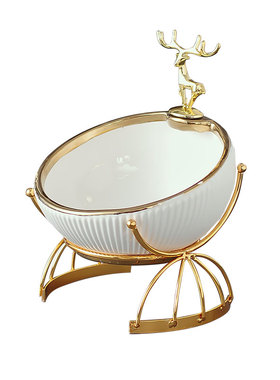 轻奢装饰摆件杂物收纳盒入户玄关