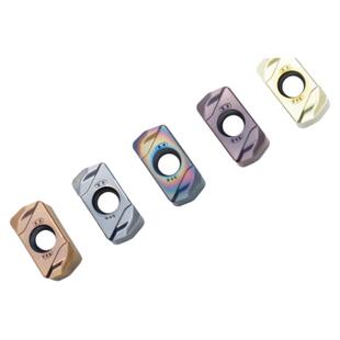 快进给铣刀片LNMU0303ZER高效七彩硬钢东芝款不锈钢钢件铸铁