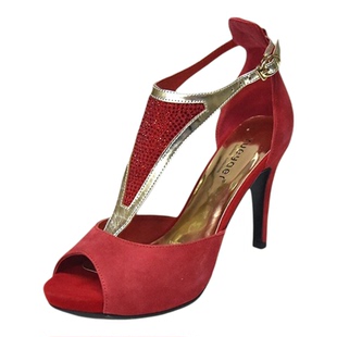 35-39牛皮羊皮yueyaer专柜正品女百搭低跟高跟鞋尖头日常工作单鞋