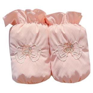 宝宝袖套秋冬短款防脏护袖小学生写字手袖耐污儿童冬季羽绒服套袖