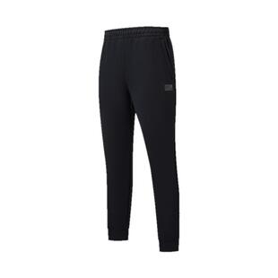 特步束脚卫裤春秋季男款收口长裤针织健身运动裤直筒宽松休闲裤