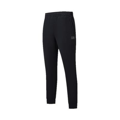 特步束脚卫裤春秋季男款收口长裤针织健身运动裤直筒宽松休闲裤