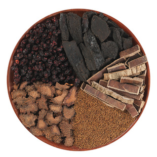 国强 帝王汤 肉苁蓉片锁阳杜仲菟丝子五味子组合滋补养生茶饮