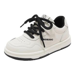 巴布豆童鞋儿童板鞋开春鞋2025新款男童休闲运动鞋春款女儿童鞋子