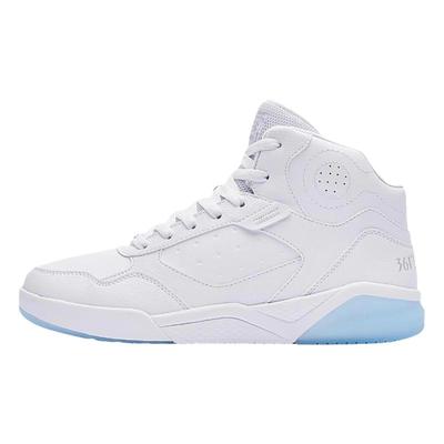 女鞋小白鞋高帮板鞋361加绒保暖