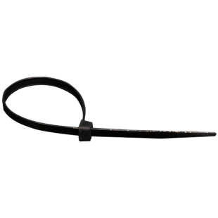 尼龙扎带束线带塑料捆绑带高强度固定扎绳拉紧器勒死狗扎丝黑白色