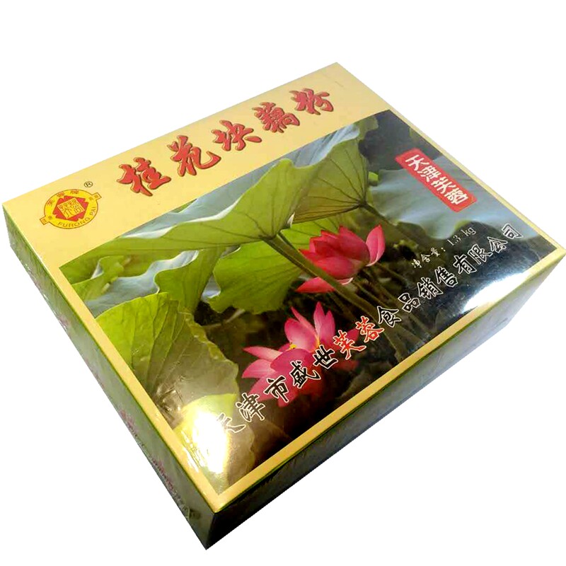 天津特产芙蓉老桂花块藕粉1.3kg