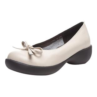 宝迪美崎真皮女鞋粗跟高跟坡跟断码清仓128元数量有限很快被抢光