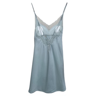 夏何夕性感睡裙女吊带诱惑纯欲春秋夏季睡衣睡袍新款家居服高级感