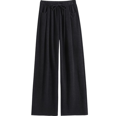 高腰羊羔绒高腰糯米裤加厚大码女