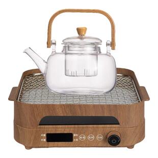 摩登主妇围炉煮茶电陶炉套装2026新款家用泡茶烤火炉玻璃养生水壶