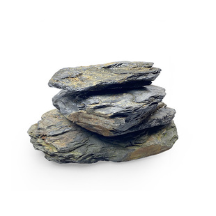 鱼缸造景石原生溪流石主石大块岩片石头底砂天然原石专用龟缸躲避