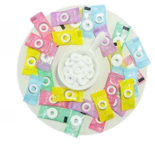 网红无糖薄荷糖接吻糖高颜值结婚喜糖含片前台招待混合糖果