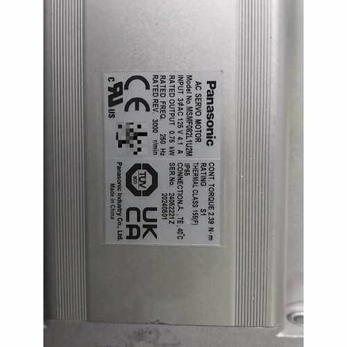 议价伺服电机型号MSMF082L1U2M三相AC125V维修