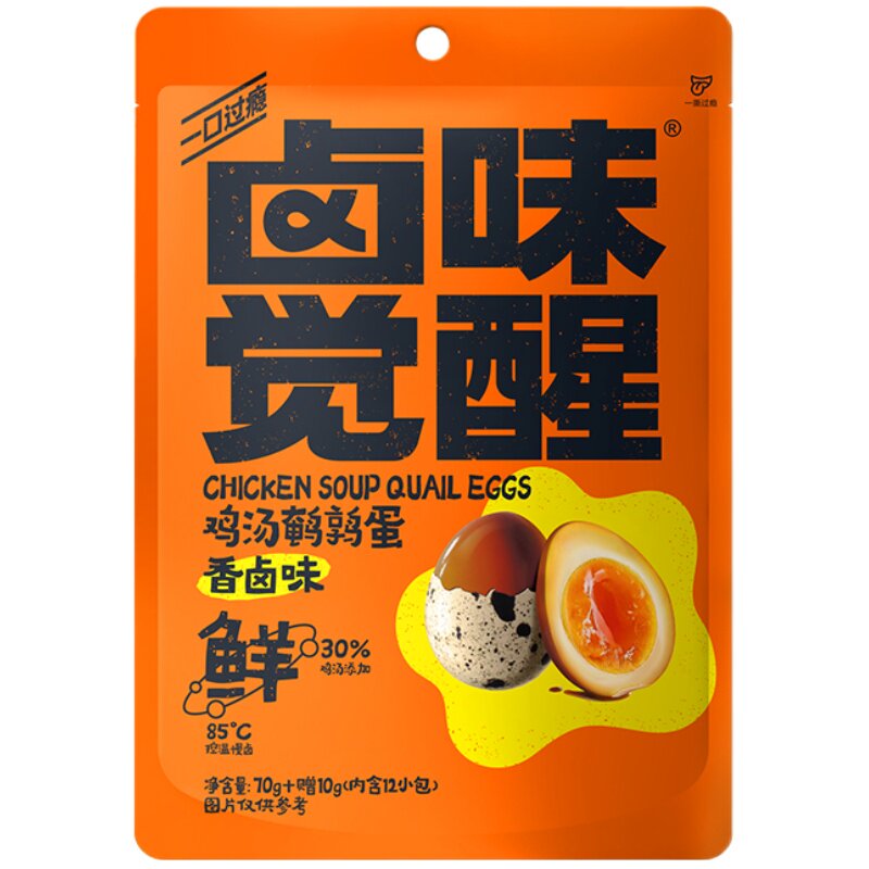 老爸评测卤味鹌鹑蛋美味